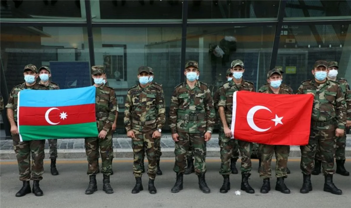Another group of Azerbaijani Ministry of Emergency Situations heading to Turkey through Georgia