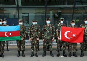 Another group of Azerbaijani Ministry of Emergency Situations heading to Turkey through Georgia