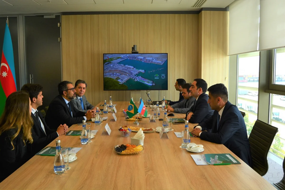 Braziliya şirkətləri biznes imkanlarını araşdırmaq üçün Bakı Limanına səfər edəcəklər