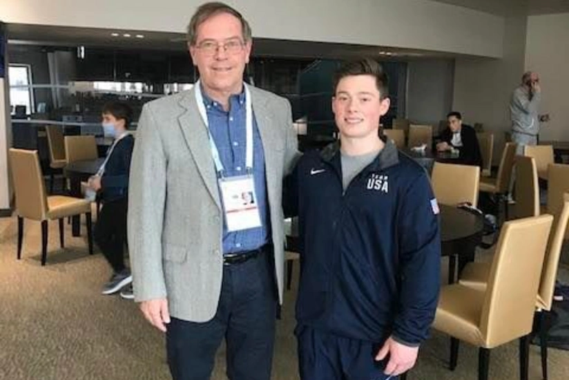 Səfir Bakıdakı Dünya Kubokunda fərqlənən ABŞ gimnastını təbrik edib