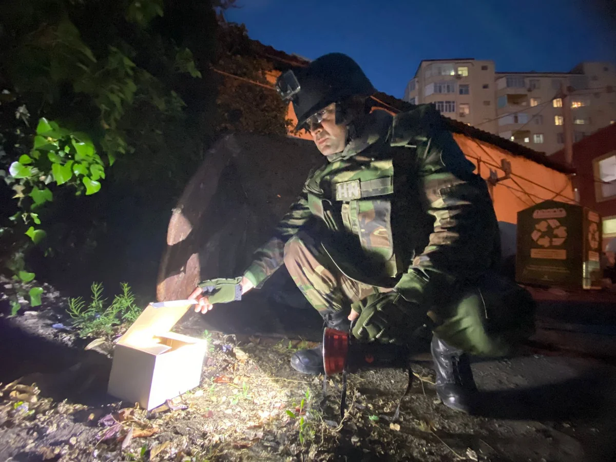 В Сумгайыте обнаружена ручная граната