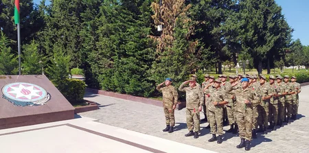 Azərbaycan Ordusunda Tovuz döyüşlərinin ildönümü ilə bağlı silsilə tədbirlər keçirilib