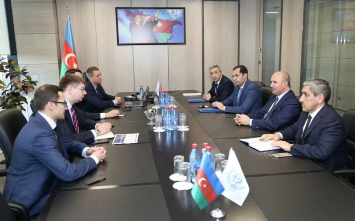 Xəzər Dəniz Gəmiçiliyində Rusiya şirkətləri ilə görüş keçirilib