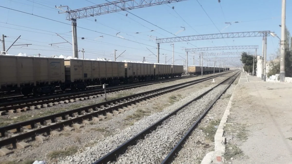 Azərbaycanda istehsal olunan karbamidin ilk ixrac partiyasının dəmir yolu ilə daşınmasına başlanılıb