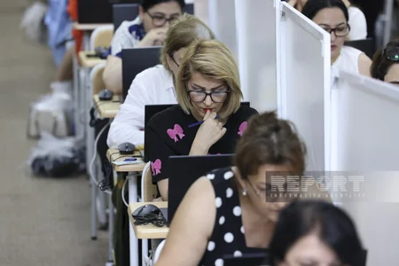 Xarici dil müəllimləri üçün sertifikasiya imtahanı başlayıb - YENİLƏNİB