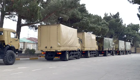 Winter outdoor tents sent to fraternal Turkiye