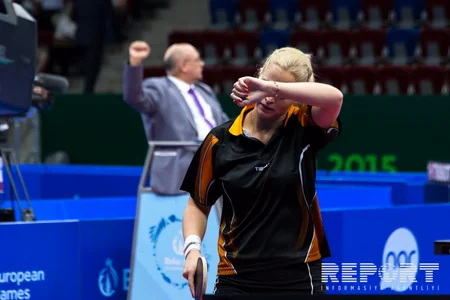 Qadınlar arasında stolüstü tennisin bürünc medalçısı məlum olub - FOTOREPORTAJ