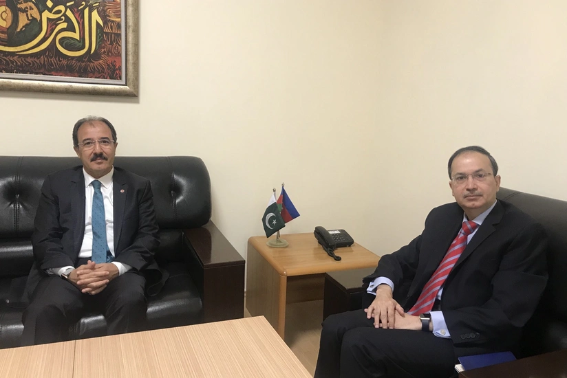 Pakistan və Türkiyənin Azərbaycandakı səfirləri görüşüb