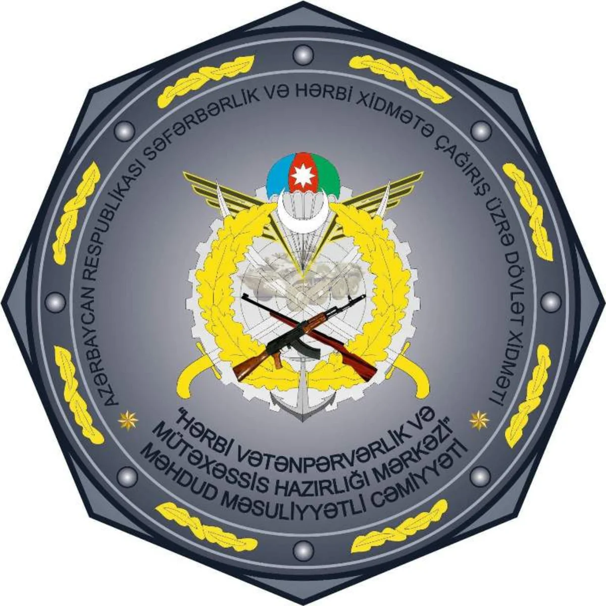 “Hərbi Vətənpərvərlik və Mütəxəssis Hazırlığı Mərkəzi”nin emblemində dəyişiklik edilib