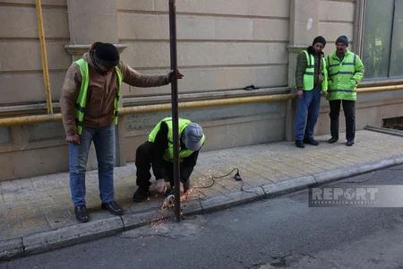 Bakıda qəza-xilasetmə texnikalarının fəaliyyətini məhdudlaşdıran süni maneələr sökülüb