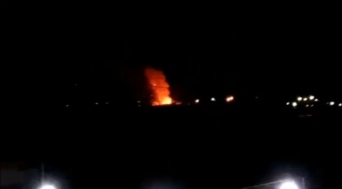 На военной базе в Иране прогремел взрыв
