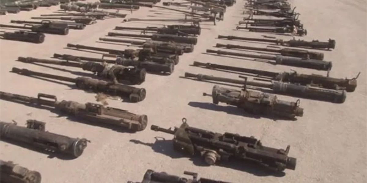 Syria seizes largest Daesh warehouse of weapons