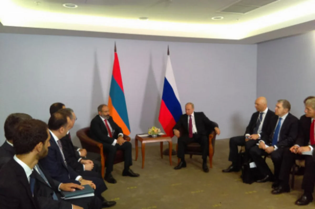 Putin met with Pashinyan