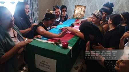 Ağdaşda Birinci Qarabağ müharibəsinin şəhidi İmaməddin Əliyev dəfn edilib - YENİLƏNİB