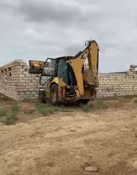 Abşeronda qanunsuz tikintinin qarşısı alınıb