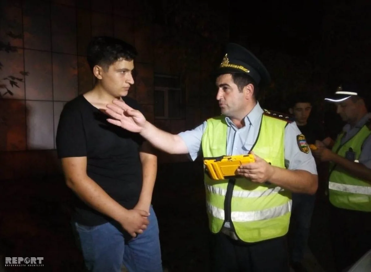 Mingəçevirdə piyadalara qarşı reyd keçirilib, 35 nəfər cərimələnib - FOTO