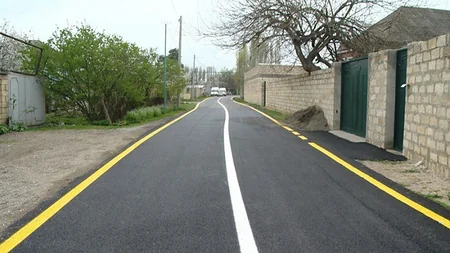 Xaçmazın Ağyazı Buduq kəndinə gedən avtomobil yolu yenidən qurulub