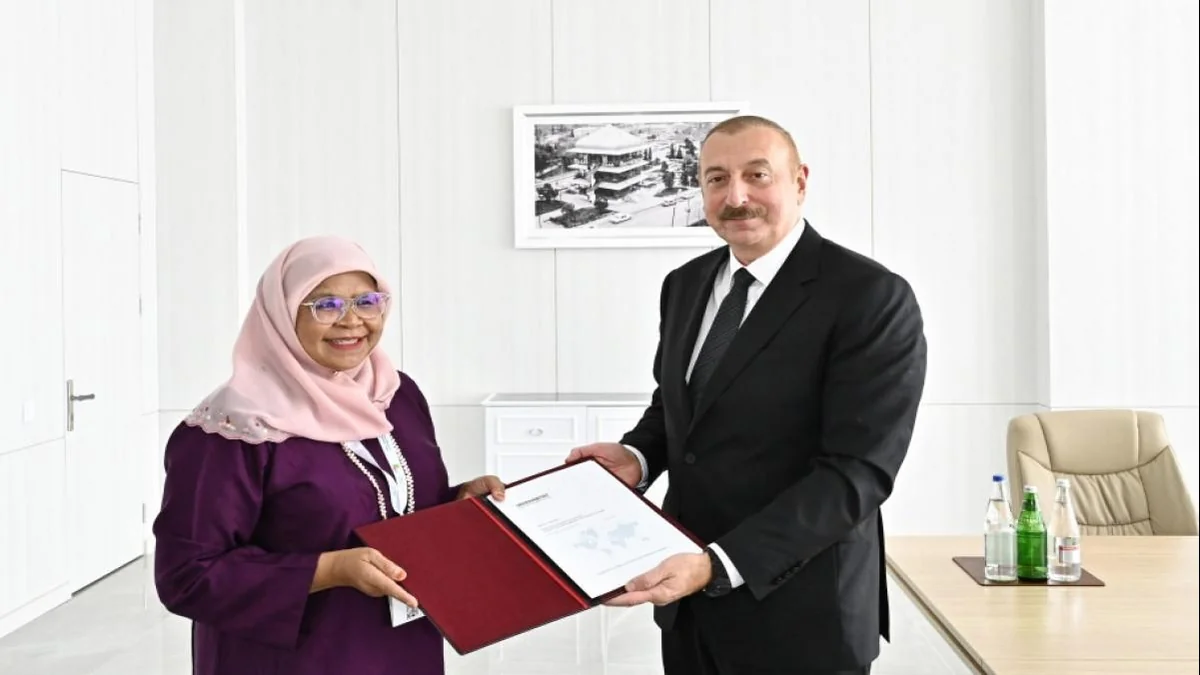 UN-HABITAT-ın icraçı direktoru: “Azərbaycan Prezidenti ilə görüşməkdən şərəf duyuram”
