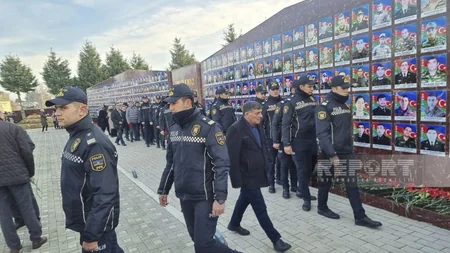 Qərb bölgəsində 20 Yanvar şəhidlərinin anım mərasimləri keçirilib