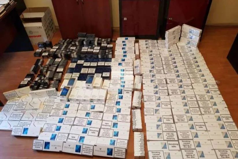 Azərbaycanda külli miqdarda aksiz markasız siqaret aşkar olunub
