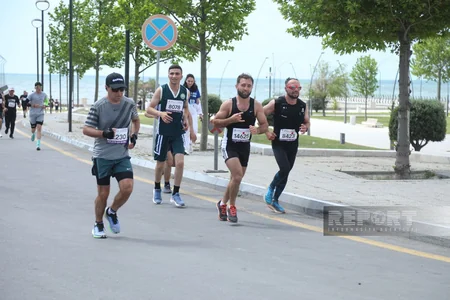 Heydər Əliyev Fondunun təşəbbüsü ilə keçirilən “Bakı Marafonu 2024” start götürüb