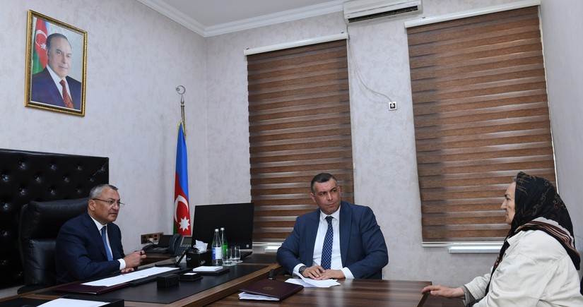 Dövlət Komitəsində vətəndaş qəbulu keçirilib