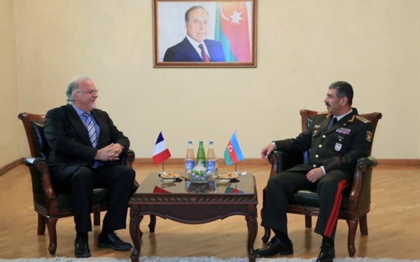 Zakir Hasanov met with French Ambassador to Azerbaijan