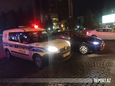 Bakıda avtomobil velosipedçini vurdu
