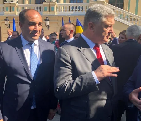 Президент Украины высоко оценил деятельность руководителя азербайджанской диаспоры