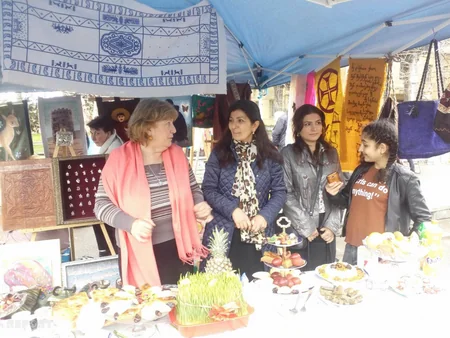 Праздник Новруз широко отметили в Марнеули - ФОТО