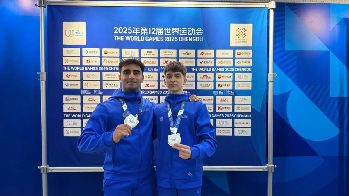 Azərbaycan gimnastları Dünya Oyunlarında üç gümüş medal qazanıblar