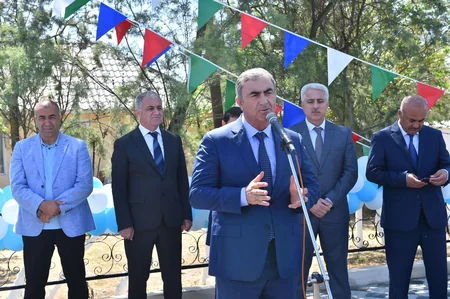 Salyanın yaşayış massivində yeni içməli su təchizatı infrastrukturu yaradılıb