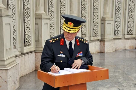 Zakir Həsənov Azərbaycan-Türkiyə birgə təlimlərini izləmək üçün Naxçıvana gedib