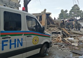 В Хырдалане к спасательной операции привлечены специально обученные собаки