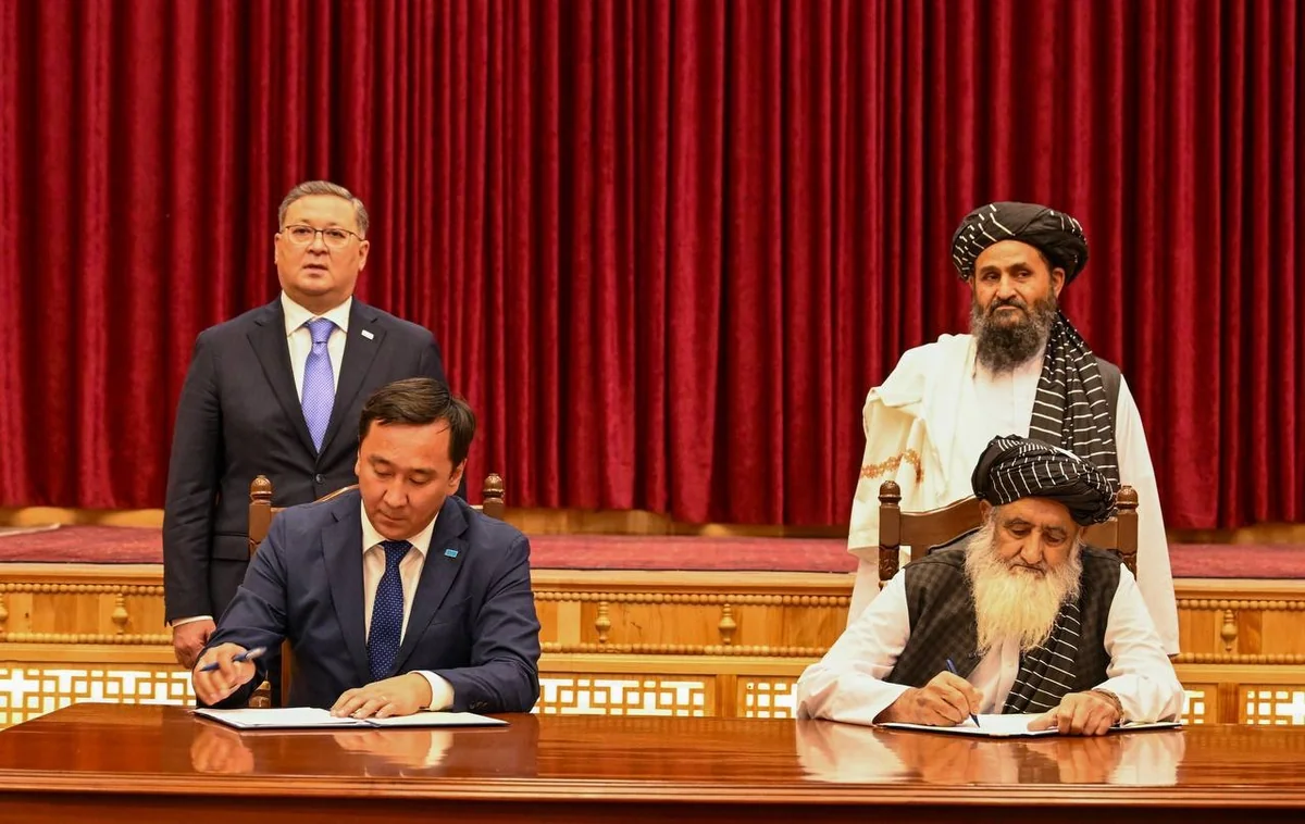 Qazaxıstan və Əfqanıstan Trans-Əfqan dəmir yolunun tikintisi haqqında Memorandum imzalayıb