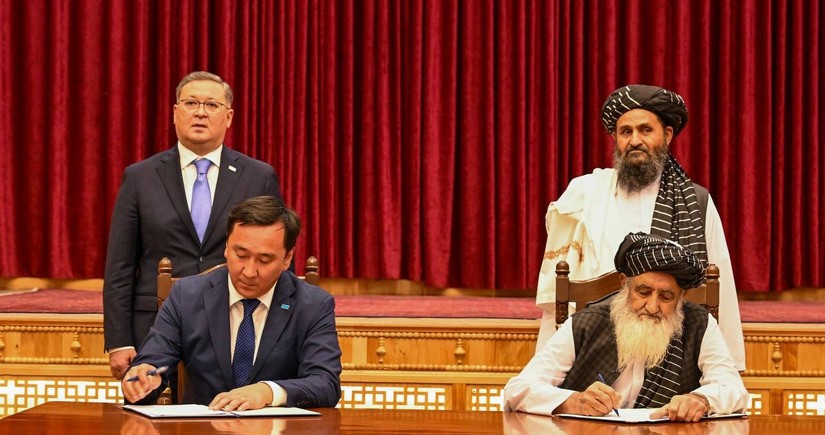 Qazaxıstan və Əfqanıstan Trans-Əfqan dəmir yolunun tikintisi haqqında Memorandum imzalayıb