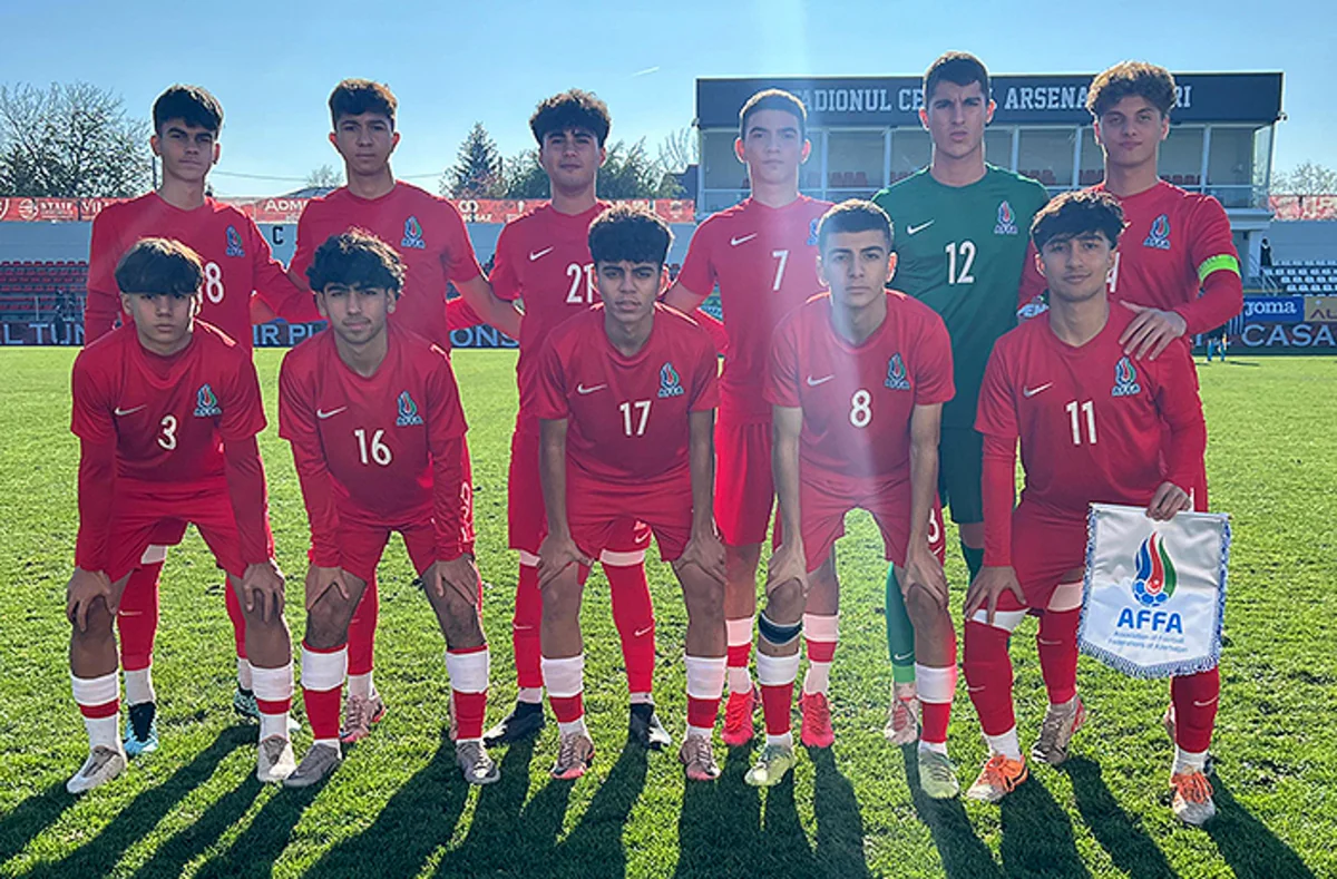Azərbaycanın U-17 millisi Avropa çempionatının seçmə mərhələsində ikinci oyununu keçirib