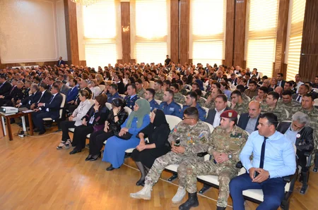 Kürdəmirdə Heydər Əliyevin 100 illik yubileyi qeyd edilib