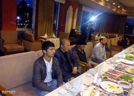 Tbilisidə şəhid ailələri ilə görüş keçirilib