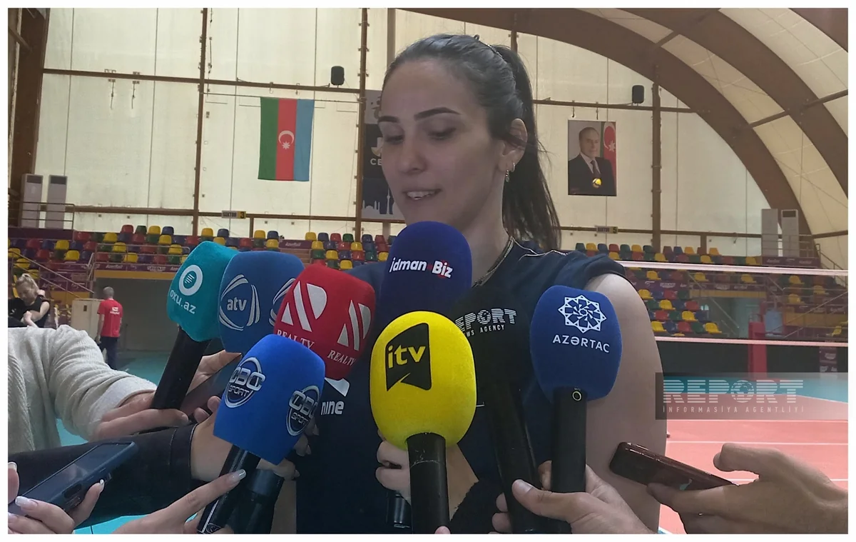 Azərbaycan millisinin voleybolçusu: Qızıl Avropa Liqasında əlimizdən gələni edəcəyik