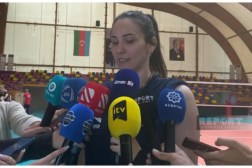 Azərbaycan millisinin voleybolçusu: Qızıl Avropa Liqasında əlimizdən gələni edəcəyik