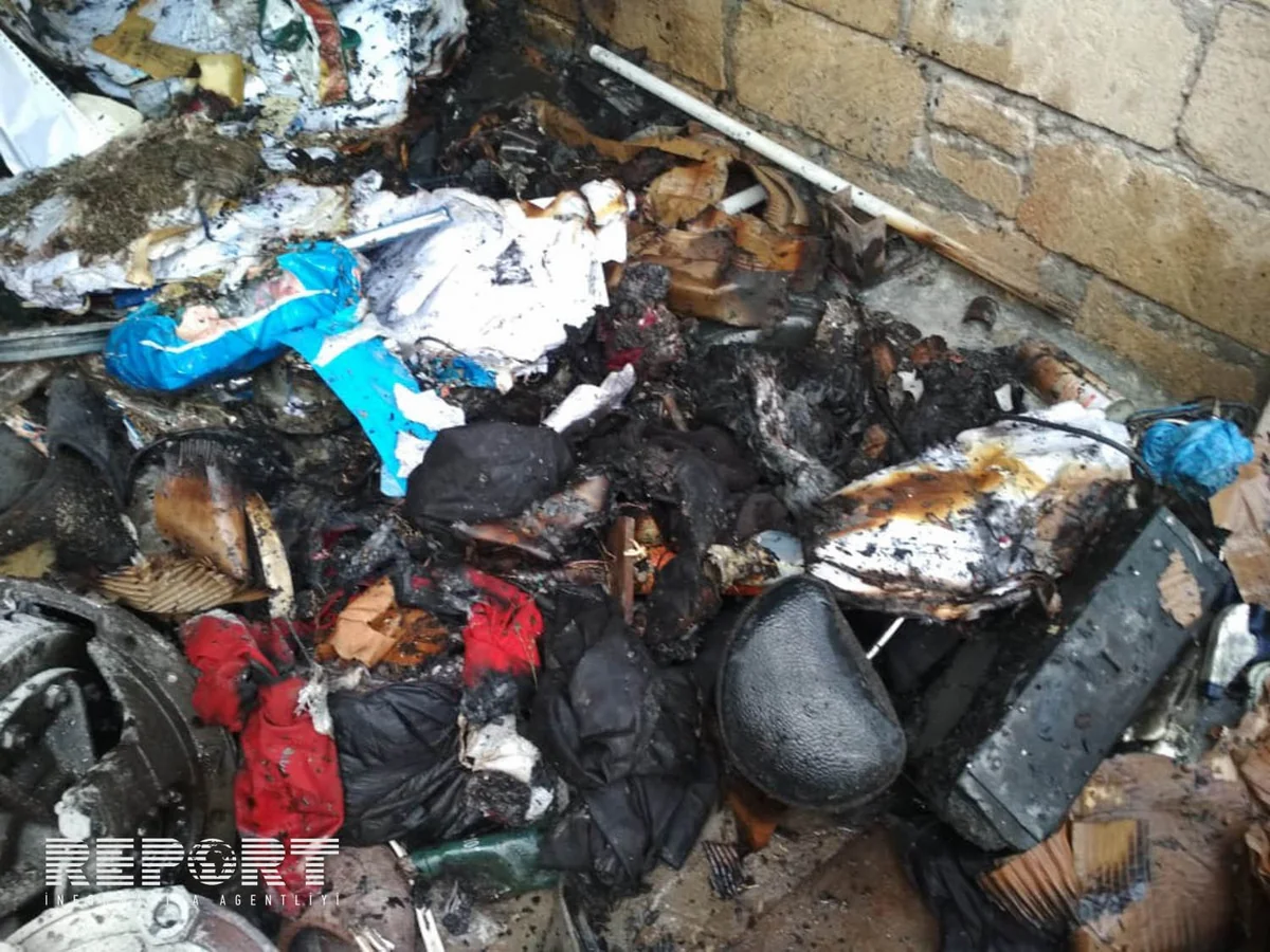 На АЗС в Азербайджане произошел пожар