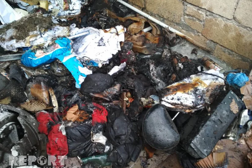 На АЗС в Азербайджане произошел пожар