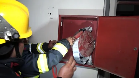 FHN-in Dövlət Yanğından Mühafizə və Dövlət Yanğın Nəzarəti xidmətləri təlim keçirib