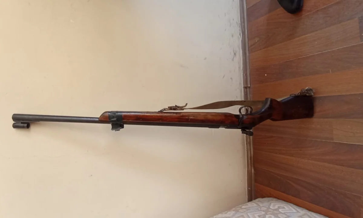 İmişli sakinindən qanunsuz silah müsadirə edilib