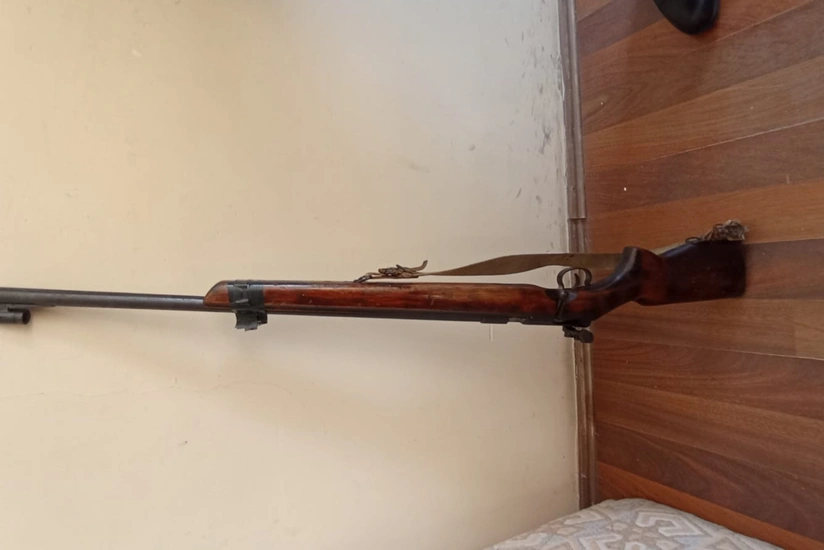 İmişli sakinindən qanunsuz silah müsadirə edilib