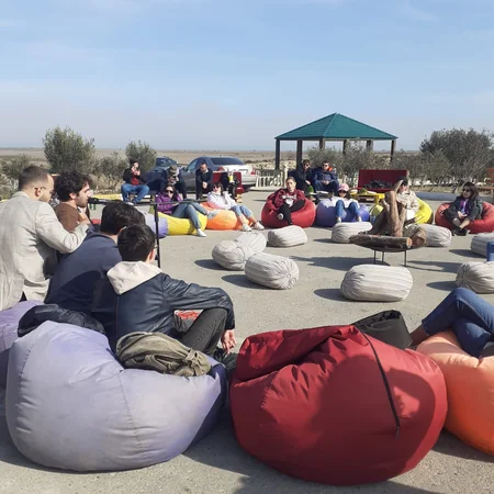 Abşeron Milli Parkında Kamp Əyləncəsi adlı tədbir keçirilib