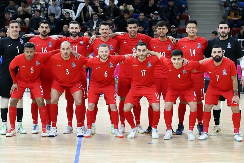Azərbaycanın futzal yığması Polşaya böyük hesabla uduzaraq qrup liderliyini əldən verib