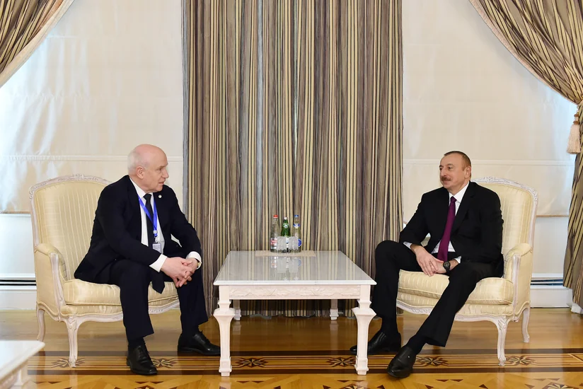 President Ilham Aliyev receives delegation led by Chairman of CIS Executive Committee