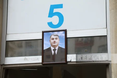 Səfirliyə terror hücumunda şəhid olan Orxan Əsgərovun yas mərasimi keçirilir